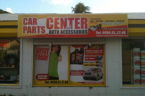 392993_461382517259609_994355464_n Car Parts Center Window Vinyl and Sign